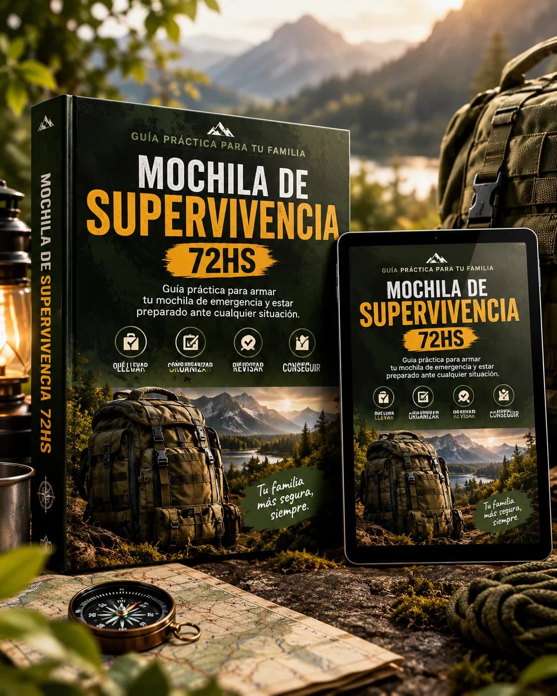 Mochila de supervivencia 72 horas