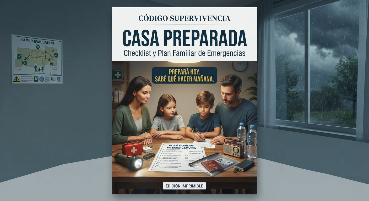CASA PREPARADA  El checklist imprimible